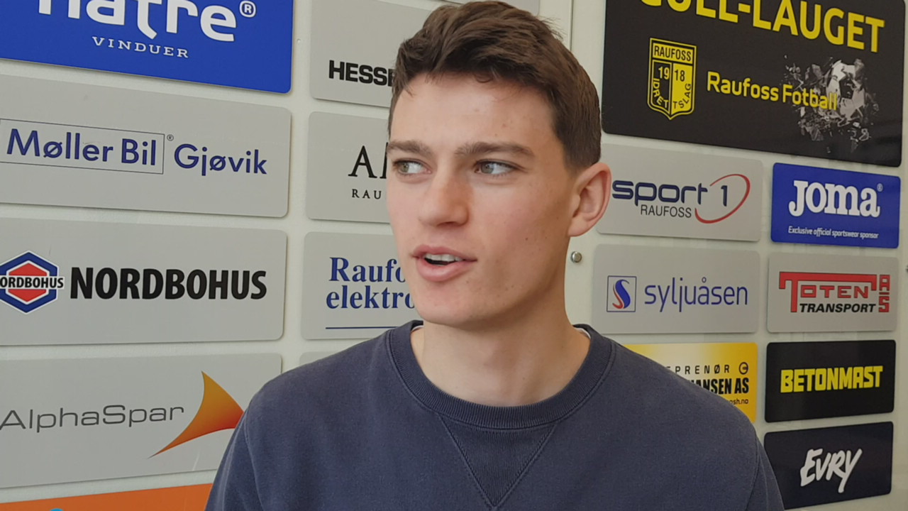 Velkommen til Raufoss, Edvard!